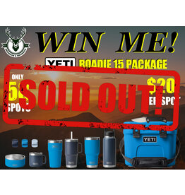 DRAW #1735 - WIN ME - Yeti Roadie 15 Cooler Package!