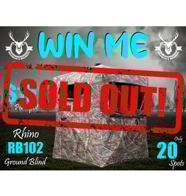 DRAW #1737 - WIN ME - Rhino 102 Ground Blind!