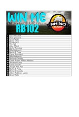DRAW #1737 - WIN ME - Rhino 102 Ground Blind!