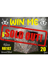 DRAW #1741 - WIN ME - Rhino 102 Ground Blind! ROUND 2