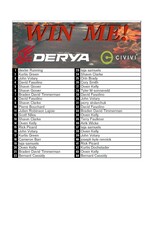 DRAW #1745 - WIN ME - DERYA + CIVIVI!