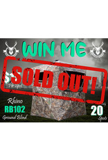 DRAW #1743 - WIN ME - Rhino 102 Ground Blind! ROUND 3