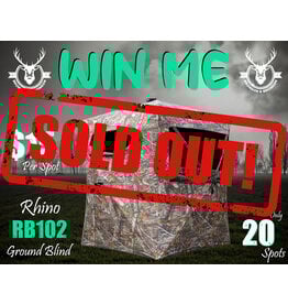 DRAW #1743 - WIN ME - Rhino 102 Ground Blind! ROUND 3
