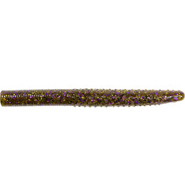 ZMan Z-Man TRD4-316PK6 Elaztech Big TRD Stickbait 4", 6Pk, Green Pumpkin Goby