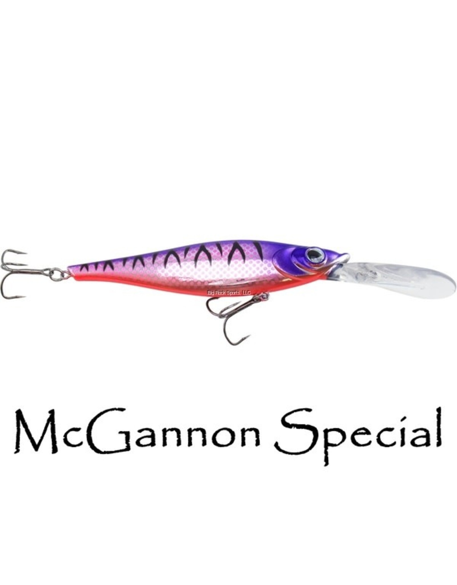 Walleye Nation Walleye Nation Creations LRP-MS Lil Reaper, Deep Diving Crankbait, Size 3.5", Diving Depth 13', #6 Hook Size, Mcgannon Special