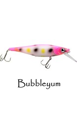 Walleye Nation Walleye Nation Creations LSB-BY Lil SB Reaper , Unique Square Bill Crankbait, Size 3.5", Diving Depth 10', #6 Hooks, Bubbleyum