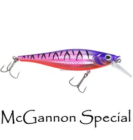 Walleye Nation Walleye Nation Creations LSB-MS Lil SB Reaper , Unique Square Bill Crankbait, Size 3.5", Diving Depth 10', #6 Hooks, Mcgannon Special