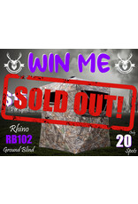 DRAW #1755 - WIN ME - Rhino 102 Ground Blind! ROUND 4