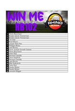 DRAW #1755 - WIN ME - Rhino 102 Ground Blind! ROUND 4