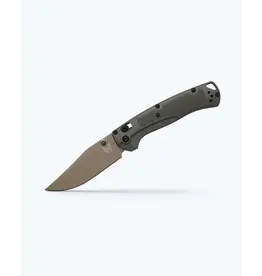Benchmark Benchmade | Taggedout Knife | Dark Olive Grivory | 15536GN-01
