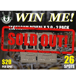 DRAW #1756 - WIN ME - Tactacam Reveal X 3.0 - 2 Pack! ROUND 4