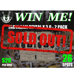 DRAW #1757 - WIN ME - Tactacam Reveal X 3.0 - 2 Pack! ROUND 5