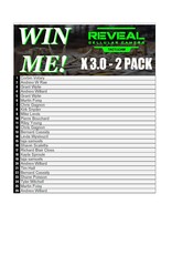 DRAW #1757 - WIN ME - Tactacam Reveal X 3.0 - 2 Pack! ROUND 5