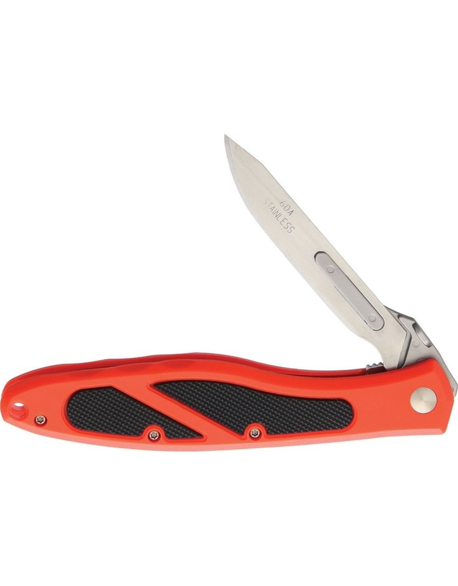 Havalon Havalon Piranta Edge Linerlock - Orange Handle With Sheath