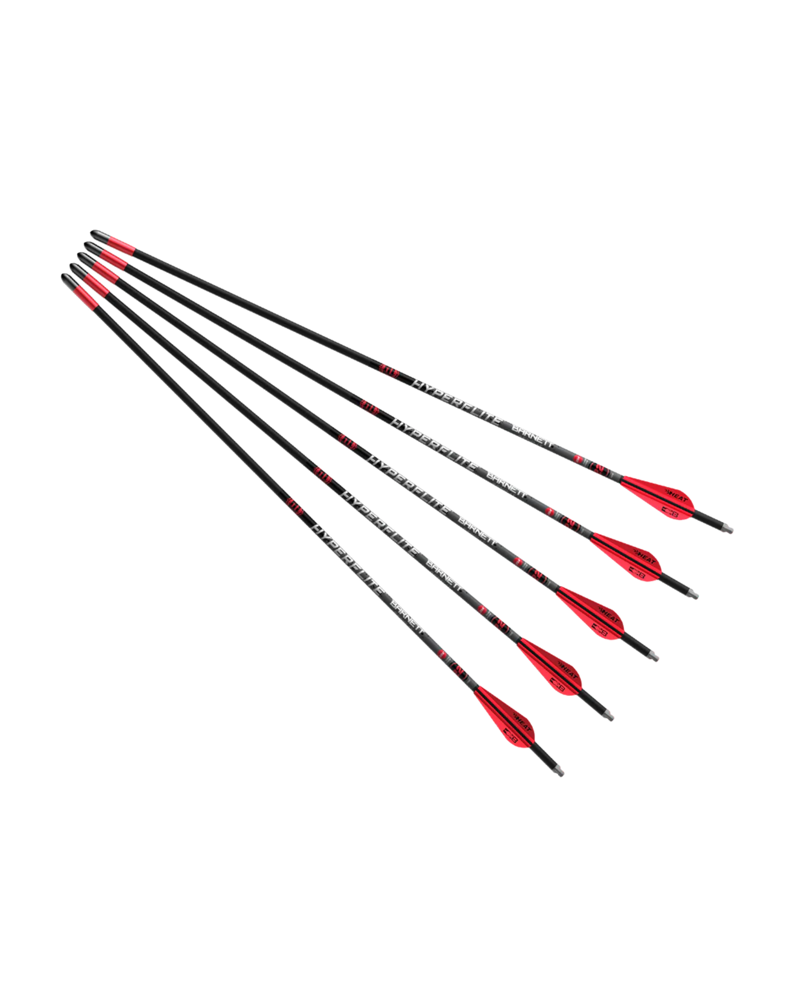 Hyperflite 22" Arrows 5 pack .001 straight red/white