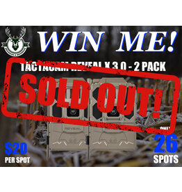 DRAW #1760 - WIN ME - Tactacam Reveal X 3.0 - 2 Pack! ROUND 6