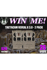 DRAW #1764 - WIN ME - Tactacam Reveal X 3.0 - 2 Pack! ROUND 7