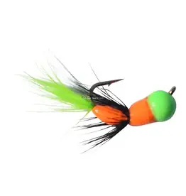 kenders Kenders 800-1 Akua Flare 3.8MM Tungsten Firetiger jig W/#12 Hook
