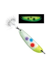 ACME Acme Ice Winder 1/8 oz - Moonshine Glow Wonderbread - Ice Fishing Flutter Spoon
