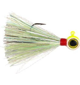 Northland Fishing Tackle Northland Tackle Deep Vee Flashtail Jig 1/16oz - Chartreuse