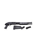 Canuck Firearms Canuck Canuck Enforcer Pump Action 12ga 3" Chamber 5+1 Capacity 17" Chromed Lined Barrel Stock Combo