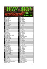 DRAW #1752 - WIN ME - Winchester XPR + Wildcat!