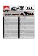 DRAW #1762 - Take Your Pick - Killer Instinct, Diamond, Yeti OR Do All!