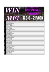 DRAW #1764 - WIN ME - Tactacam Reveal X 3.0 - 2 Pack! ROUND 7