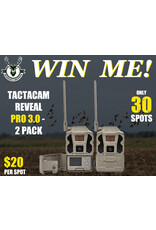 DRAW #1768 - WIN ME - Tactacam PRO 3.0 - 2 Pack