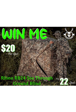 DRAW #1769 - WIN ME - RHINO RB24 GROUND BLIND! ROUND 2