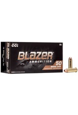 Blazer Ammunition CCI BLAZER BRASS 38 SPECIAL 125GR FMJ 50/BX 5204