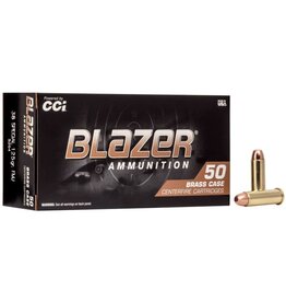 Blazer Ammunition CCI BLAZER BRASS 38 SPECIAL 125GR FMJ 50/BX 5204