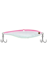 Berkley Berkley Vibrato Jigging Bait, 2 1/4", 1/2 Oz Treble Hooks, Pinkescent