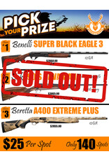 DRAW #1765 - Pick Your Prize - Benelli, Sako OR Beretta!