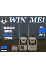 DRAW #1772 - WIN ME - Tactacam PRO 3.0 - 2 Pack ROUND 2