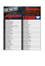 DRAW #1767 - Take Your Pick - Excalibur, Steiner, Vortex OR Remington!