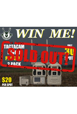DRAW #1768 - WIN ME - Tactacam PRO 3.0 - 2 Pack