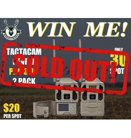 DRAW #1768 - WIN ME - Tactacam PRO 3.0 - 2 Pack