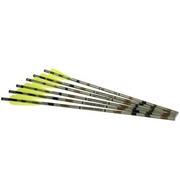 Excalibur Excalibur CROSSBOW ARROWS ALUMINUM 20" XX75 PLASTIC VANES 6-PK