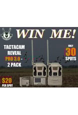 DRAW #1775 - WIN ME - Tactacam PRO 3.0 - 2 Pack ROUND 3