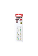 VMC VMC TTJ G6 Tungsten Tubby Ultra Glow Jig Kit 6 baits on one card 1/16 oz #10
