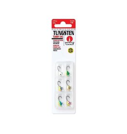 VMC VMC TTJ G6 Tungsten Tubby Ultra Glow Jig Kit 6 baits on one card 1/16 oz #10