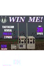 DRAW #1777 - WIN ME - Tactacam PRO 3.0 - 2 Pack ROUND 4