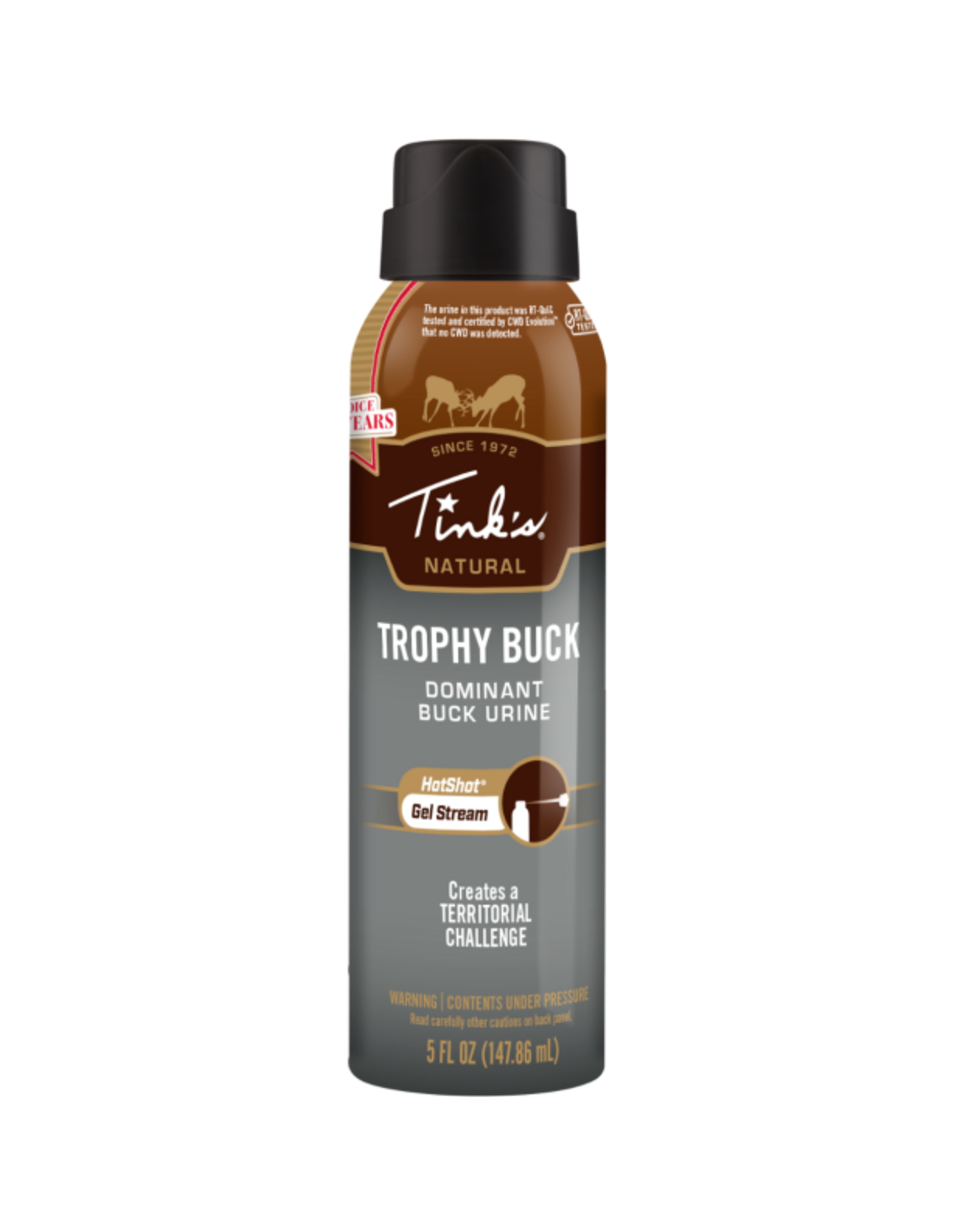 Tink's Tink's TROPHY BUCK Dominant Duck Urine HOT SHOT Gel Stream 3OZ CAN