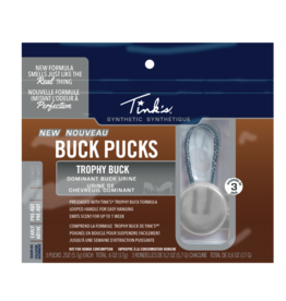 Tink's Tink's TROPHY BUCK Dominant Duck Urine BUCK PUCKS 3ct W5282BL