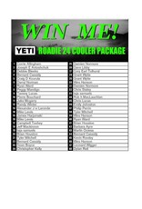 DRAW #1774 - WIN ME - Yeti Roadie 24 Forest Green Package!