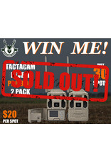 DRAW #1775 - WIN ME - Tactacam PRO 3.0 - 2 Pack ROUND 3