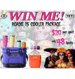 DRAW #1784 - WIN ME - Yeti 15 Package - Day of the Dead Theme!