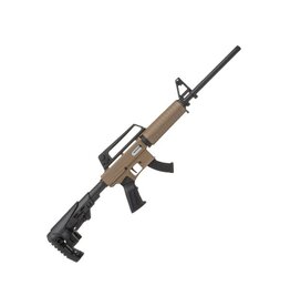 Derya Firearms Derya TM22 Feather SA Compact 22 LR 18″ Semi-Auto Rifle Burnt Bronze