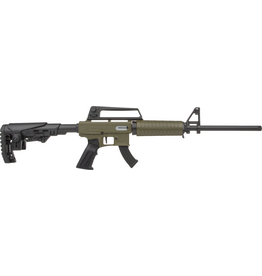 Derya Firearms Derya TM22 Feather SA Compact 22 LR 18″ Semi-Auto Rifle OD Green